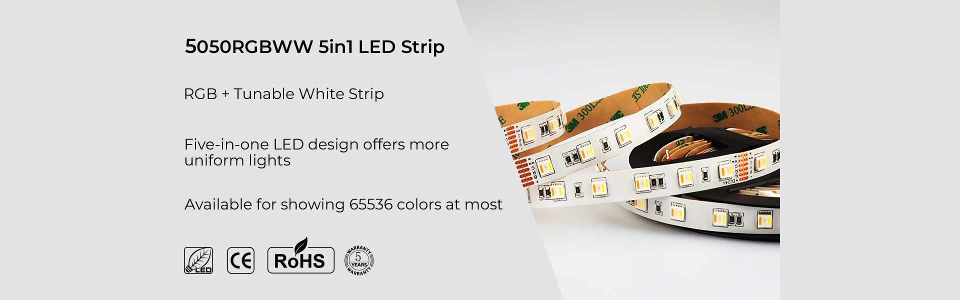 5050rgbtw LED strip